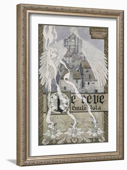 Frontispice pour "Le Rêve" de Zola-Carlos Schwabe-Framed Giclee Print