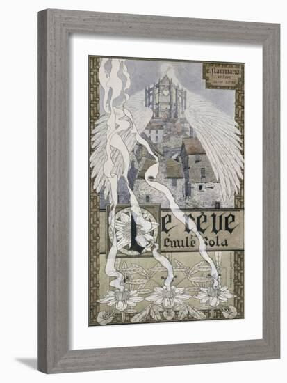 Frontispice pour "Le Rêve" de Zola-Carlos Schwabe-Framed Giclee Print