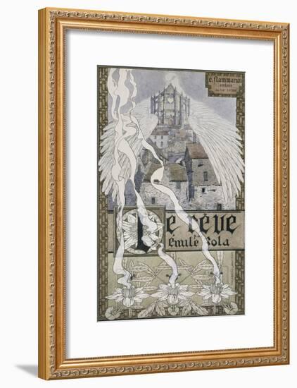 Frontispice pour "Le Rêve" de Zola-Carlos Schwabe-Framed Giclee Print