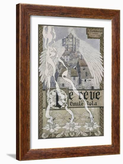 Frontispice pour "Le Rêve" de Zola-Carlos Schwabe-Framed Giclee Print