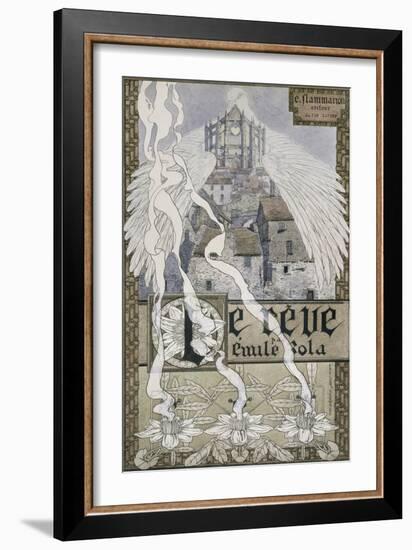 Frontispice pour "Le Rêve" de Zola-Carlos Schwabe-Framed Giclee Print