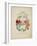 Frontispiece and Title Page, Wreath of Flowers, from Flora's Dictionary, 1838-E. W. Wirt-Framed Giclee Print