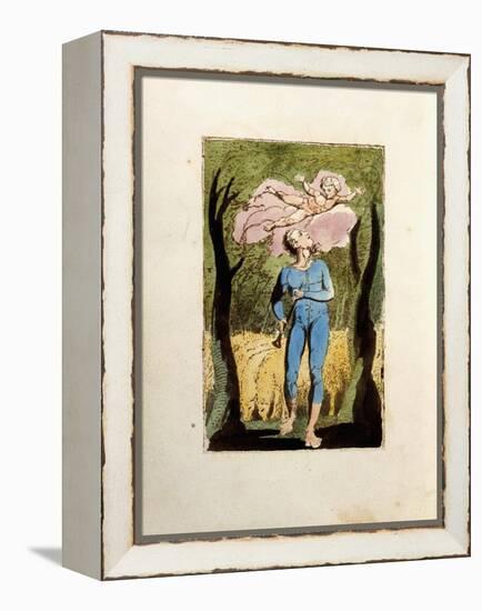 Frontispiece, from 'Songs of Innocence', 1789-William Blake-Framed Premier Image Canvas