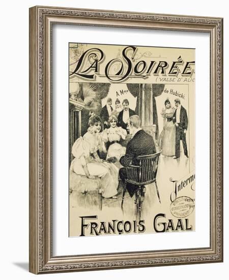 Frontispiece of Intermezzo La Soiree, Alice's Waltz-Francois Gaal-Framed Giclee Print