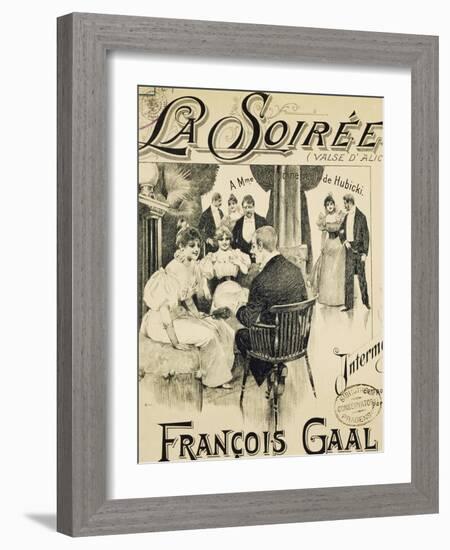 Frontispiece of Intermezzo La Soiree, Alice's Waltz-Francois Gaal-Framed Giclee Print