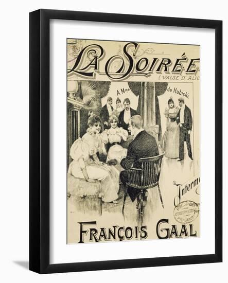 Frontispiece of Intermezzo La Soiree, Alice's Waltz-Francois Gaal-Framed Giclee Print