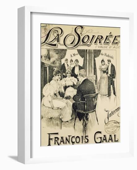 Frontispiece of Intermezzo La Soiree, Alice's Waltz-Francois Gaal-Framed Giclee Print