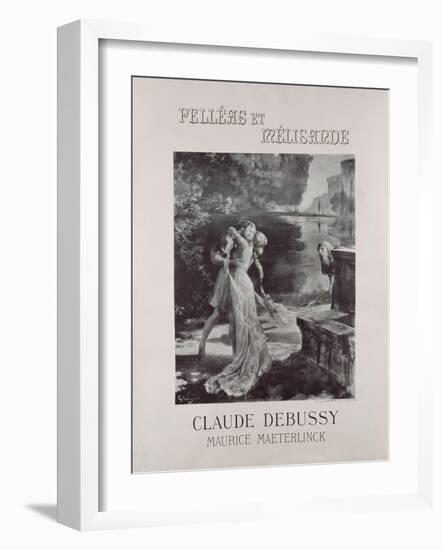 Frontispiece to 'Pelleas and Melisande', by Claude Debussy-Georges Marie Rochegrosse-Framed Giclee Print