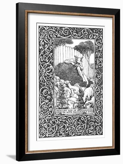 Frontispiece to the Field of Clover, 1899-Clemence Housman-Framed Giclee Print