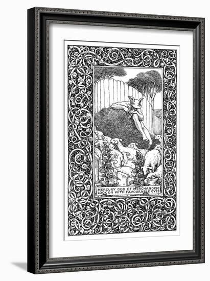 Frontispiece to the Field of Clover, 1899-Clemence Housman-Framed Giclee Print