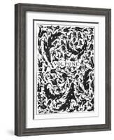 Frontispiece to 'Volpone', 1898 (Litho)-Aubrey Beardsley-Framed Giclee Print