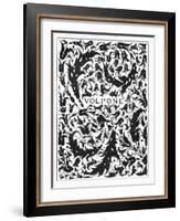 Frontispiece to 'Volpone', 1898 (Litho)-Aubrey Beardsley-Framed Giclee Print