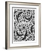 Frontispiece to 'Volpone', 1898 (Litho)-Aubrey Beardsley-Framed Giclee Print