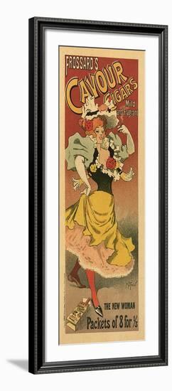 Frossard's Cavour Cigars, c.1895-Georges Meunier-Framed Giclee Print