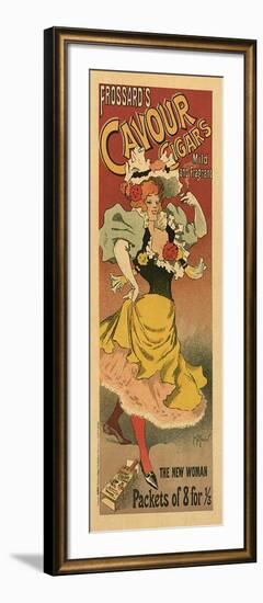 Frossard's Cavour Cigars, c.1895-Georges Meunier-Framed Giclee Print