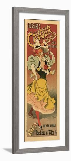 Frossard's Cavour Cigars, c.1895-Georges Meunier-Framed Giclee Print