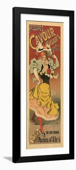 Frossard's Cavour Cigars, c.1895-Georges Meunier-Framed Giclee Print