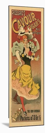 Frossard's Cavour Cigars, c.1895-Georges Meunier-Mounted Giclee Print