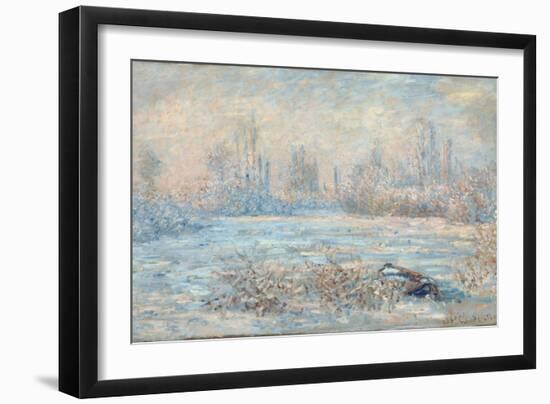 Frost, 1880-Claude Monet-Framed Giclee Print