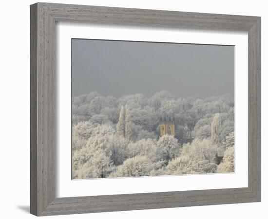 Frost and Church-Magda Indigo-Framed Photographic Print