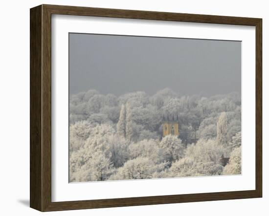Frost and Church-Magda Indigo-Framed Photographic Print