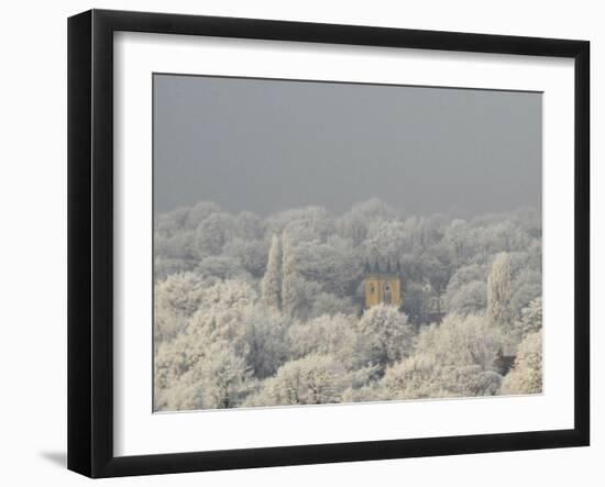 Frost and Church-Magda Indigo-Framed Photographic Print