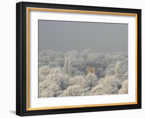 Frost and Church-Magda Indigo-Framed Photographic Print