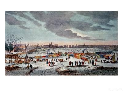 Frost Fair On The River Thames Near The Temple Stairs In 4040 Extraordinary Fairon Decorative Throw Pillow Frost Fair On The River Thames Near The Temple Stairs In 4040 Extraordinary Fairon Decorative Throw Pillow