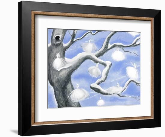 Frost Fairies - Jack & Jill-Laura Jean Allen-Framed Giclee Print