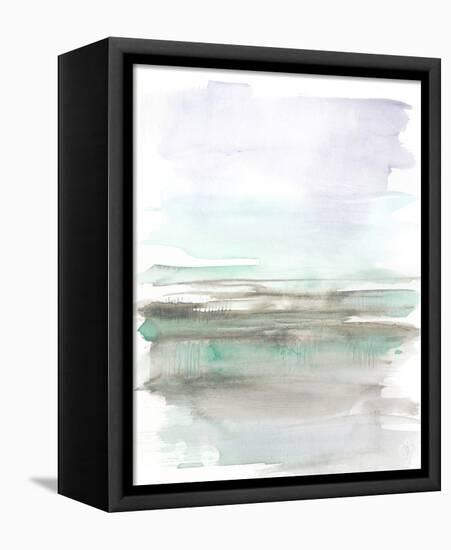 Frost Horizon I-Jennifer Goldberger-Framed Stretched Canvas