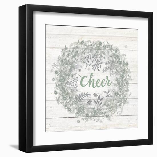 Frost Peace Sage Silver-Mary Urban-Framed Art Print