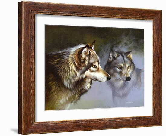 Frost Wolves-Spencer Williams-Framed Giclee Print