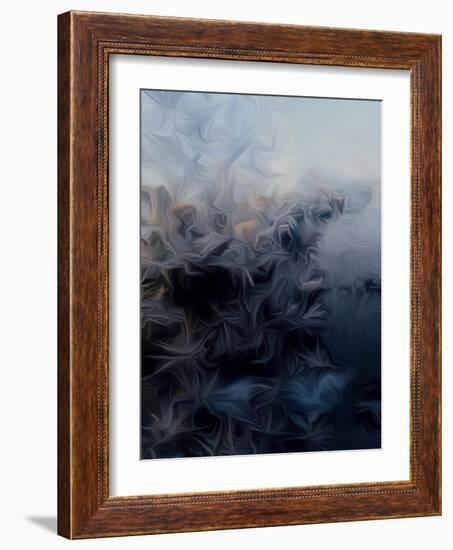 Frost1, 2021, (digital)-Scott J. Davis-Framed Giclee Print