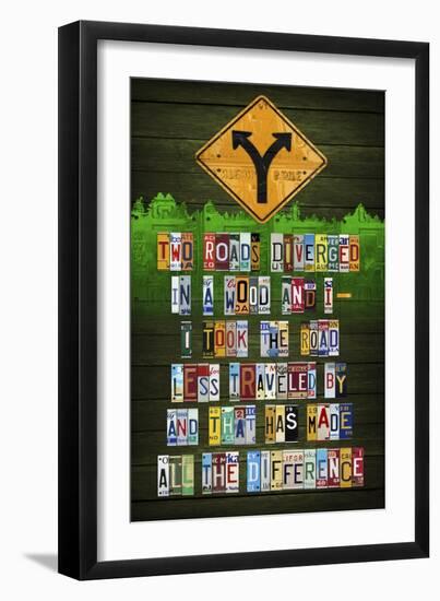 Frost-Design Turnpike-Framed Giclee Print