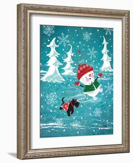 Frosty & Fab I-Teresa Woo-Framed Art Print