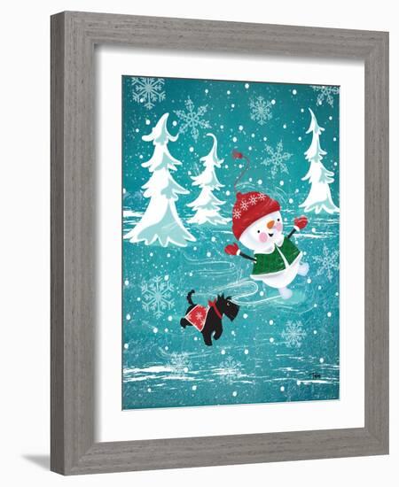 Frosty & Fab I-Teresa Woo-Framed Art Print