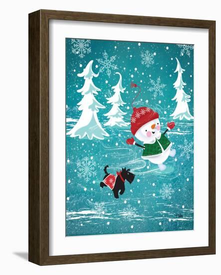 Frosty & Fab I-Teresa Woo-Framed Art Print