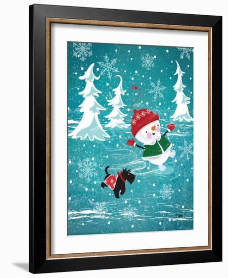 Frosty & Fab I-Teresa Woo-Framed Art Print