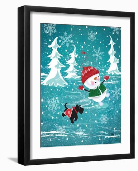 Frosty & Fab I-Teresa Woo-Framed Art Print