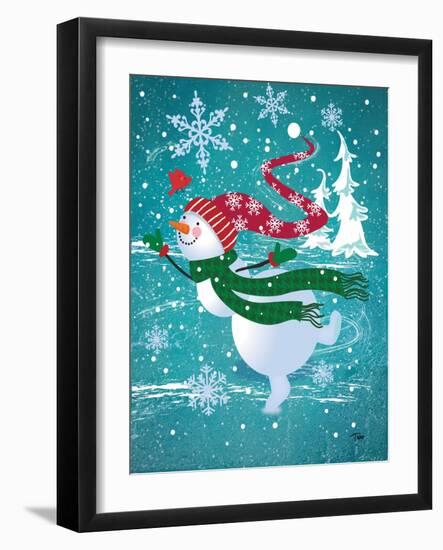 Frosty & Fab II-Teresa Woo-Framed Art Print