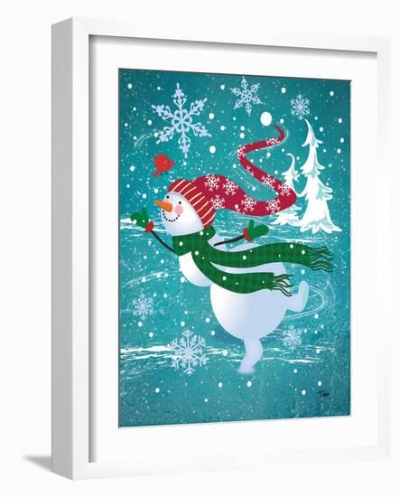 Frosty & Fab II-Teresa Woo-Framed Art Print