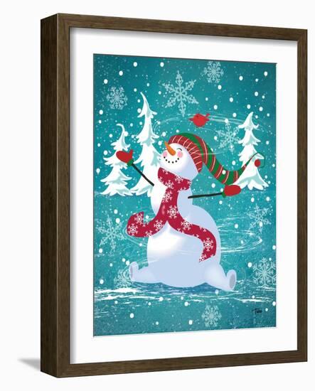 Frosty & Fab III-Teresa Woo-Framed Art Print