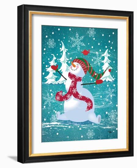 Frosty & Fab III-Teresa Woo-Framed Art Print