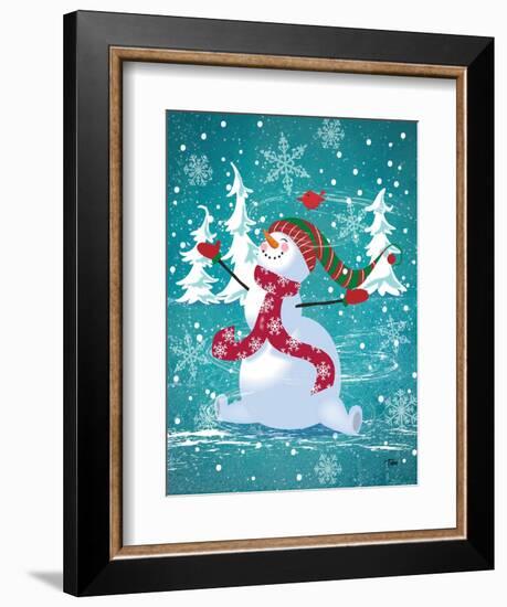 Frosty & Fab III-Teresa Woo-Framed Art Print