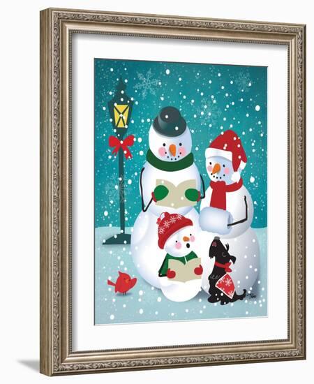 Frosty & Fab V-Teresa Woo-Framed Art Print