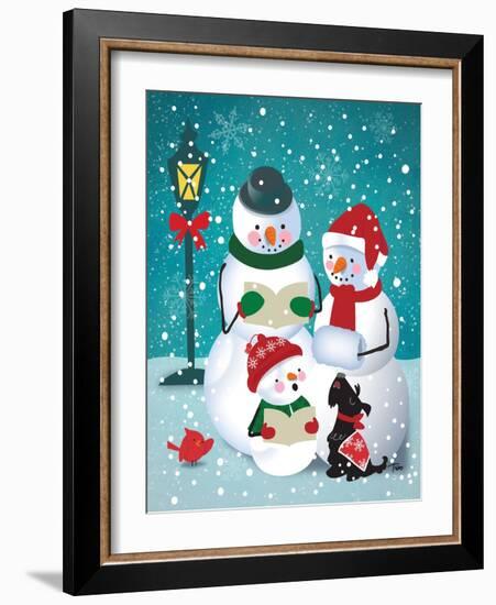 Frosty & Fab V-Teresa Woo-Framed Art Print