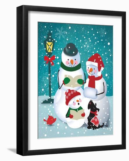 Frosty & Fab V-Teresa Woo-Framed Art Print