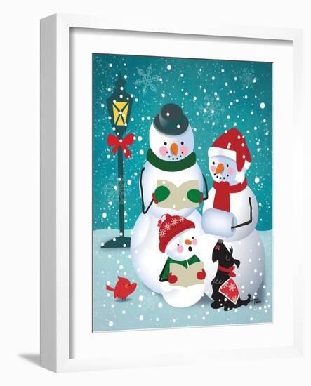 Frosty & Fab V-Teresa Woo-Framed Art Print