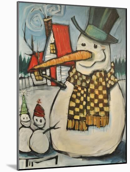 Frosty Family-Tim Nyberg-Mounted Giclee Print