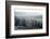 Frosty landscape, Powys, Wales, United Kingdom, Europe-Graham Lawrence-Framed Photographic Print